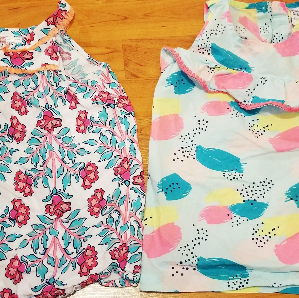 Summer- Bundle of 2 tank top blouses